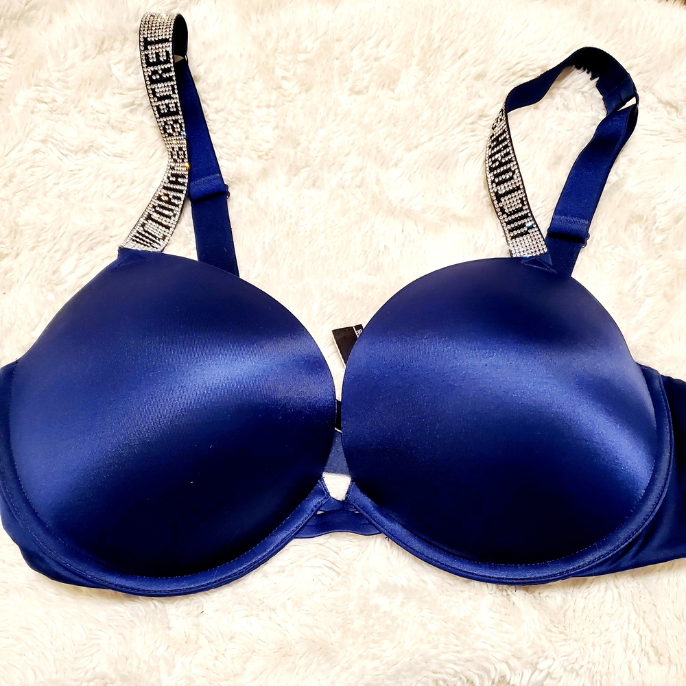 Elegant Blue Women's Bra